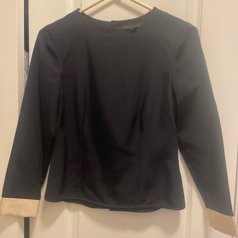 Marc Jacob’s stunning fancy tops, bottom down on the back. elegant & chic